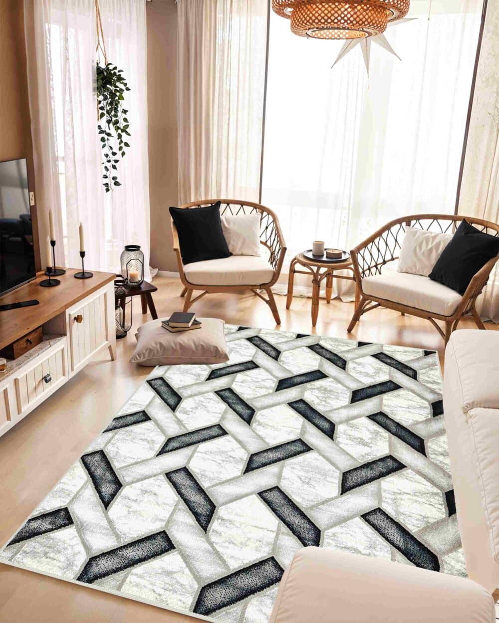 Marble 10056 Grey RUG