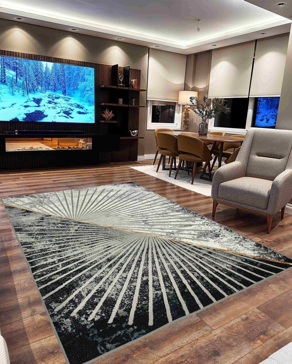 Marble 10060 Grey RUG