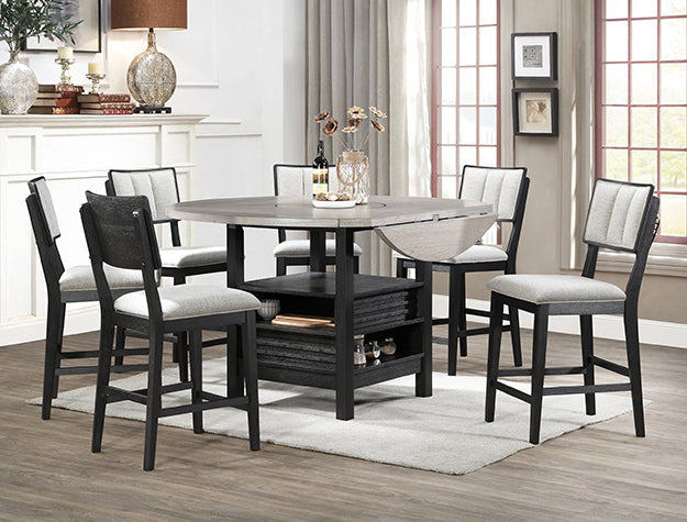 CLINE Counter Height Table and 4 Chairs