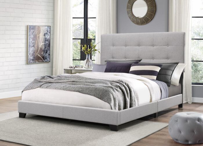 Florence Grey King Bed