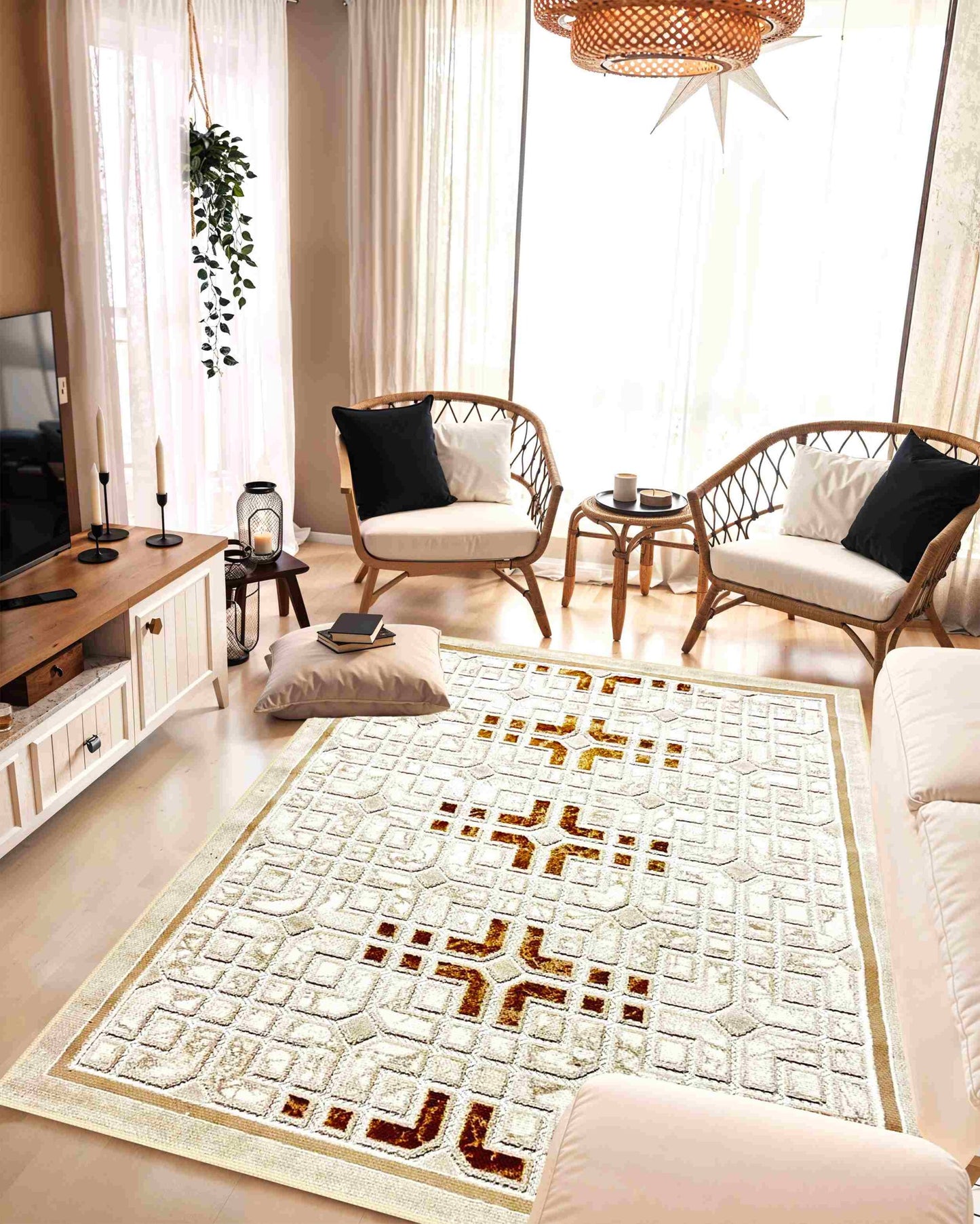 Tribal 5511 Cream RUG