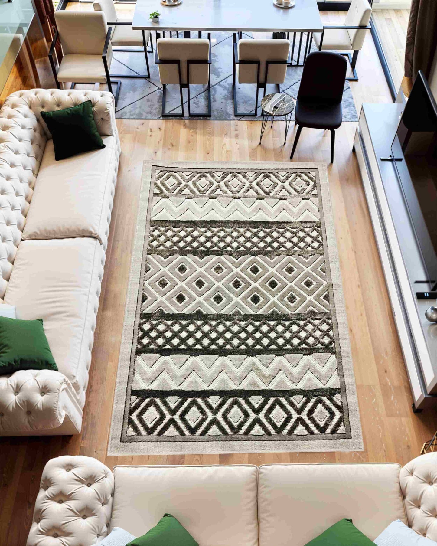 Tribal 5517 Grey RUG