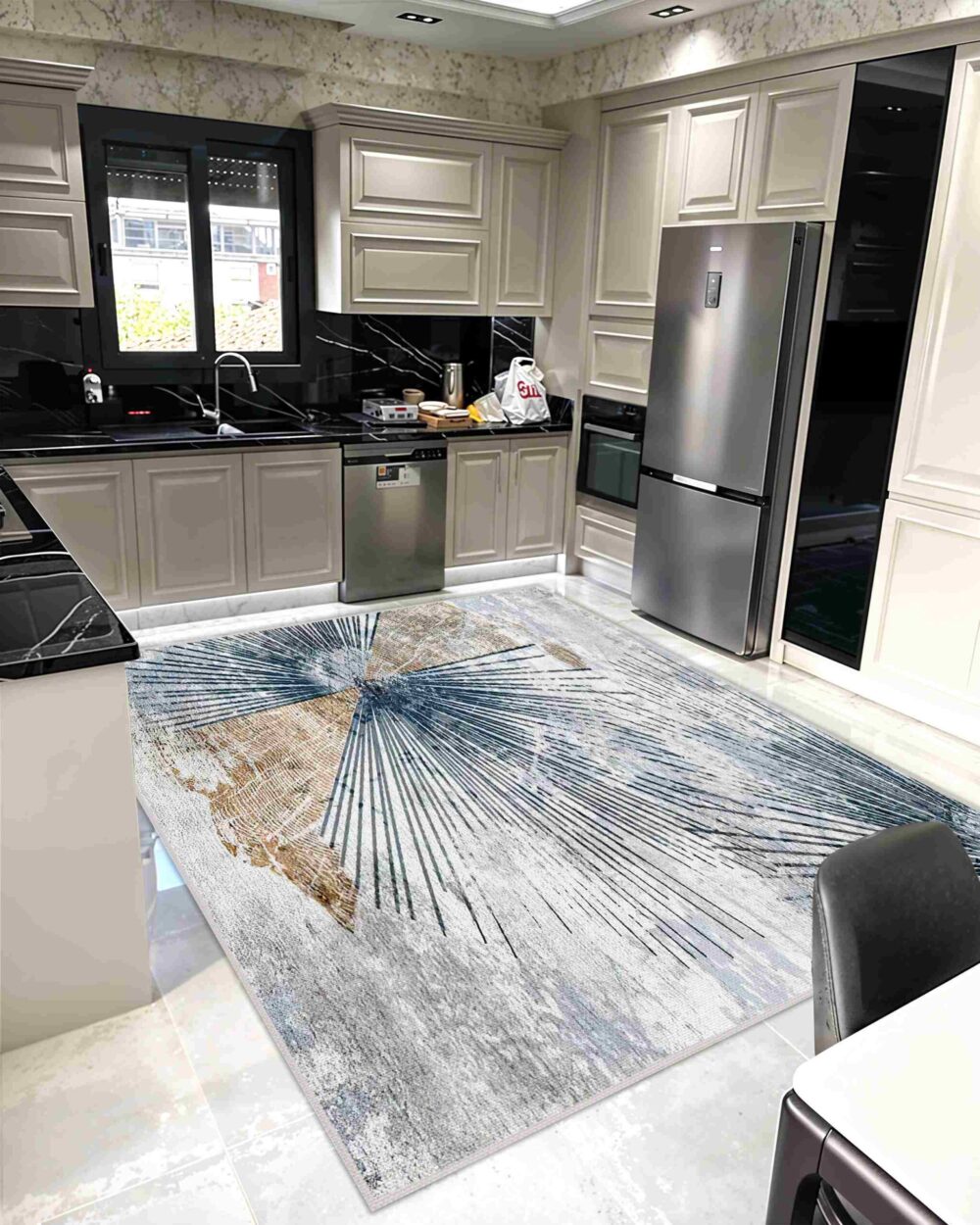 Sky Washable 7708 Grey RUG