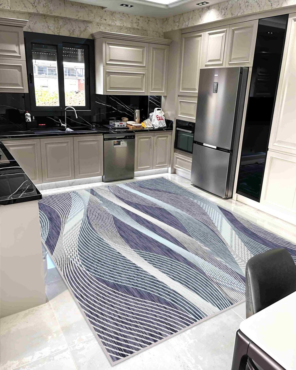 Sky Washable 7709 Grey RUG