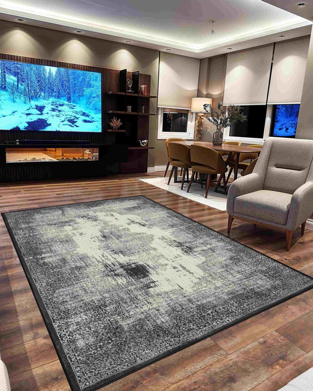 Elegance 9904 Grey RUG