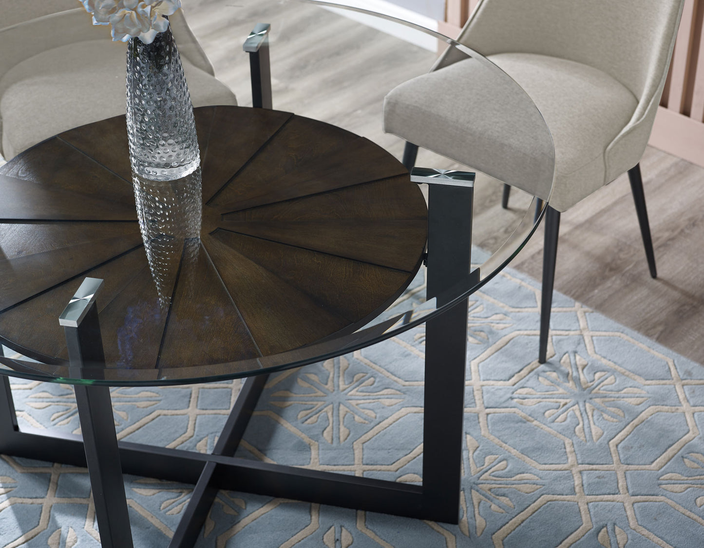 Olson Dining Set with 4 Chairs