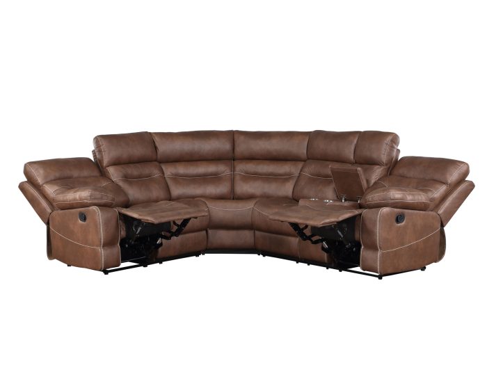 Rudger 3 PC Manual Reclining Sectional