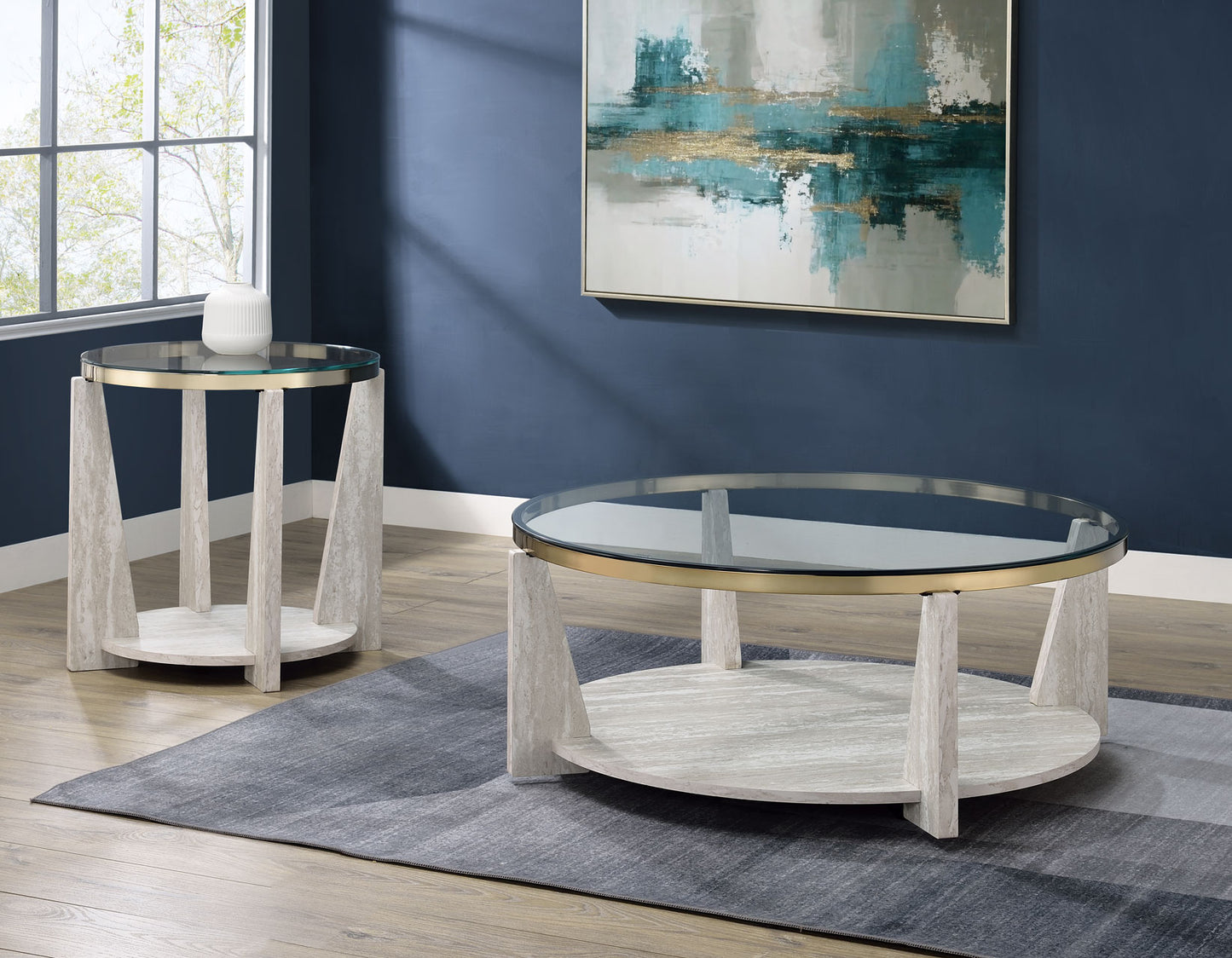 Wanda Round Coffee Table
