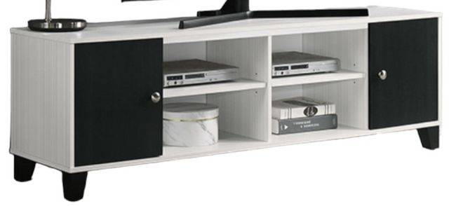 Akerson Grey TV Stand
