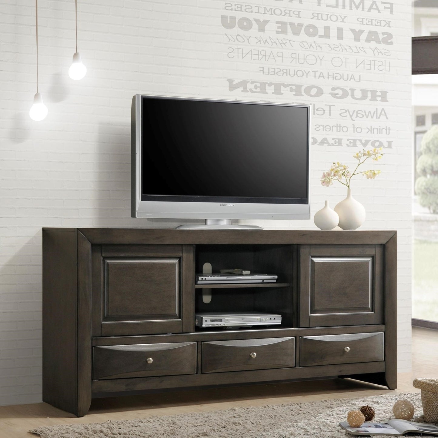Emily TV Stand Grey