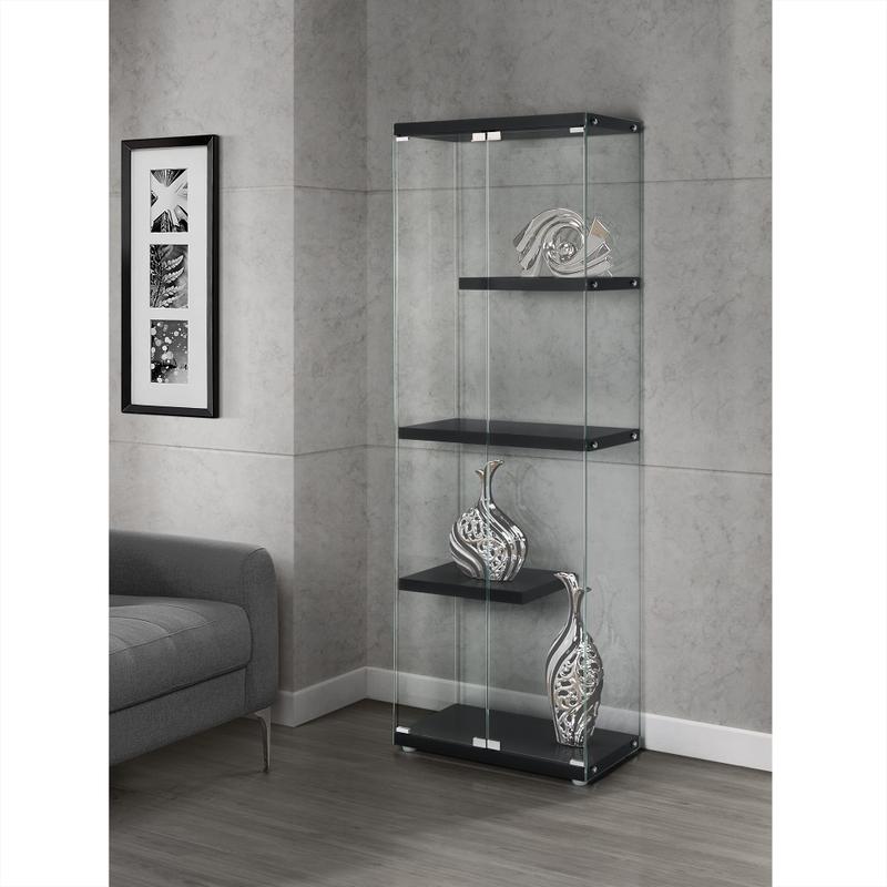 Ice Display Cabinet In Black