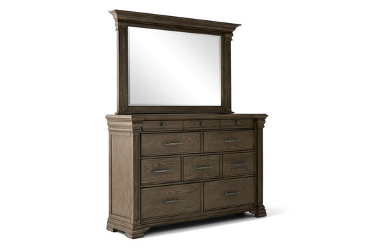 Kings Court Dresser And Mirror