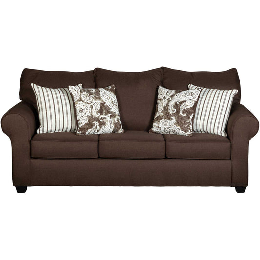 Keegan Chocolate Sofa   CLEARANCE