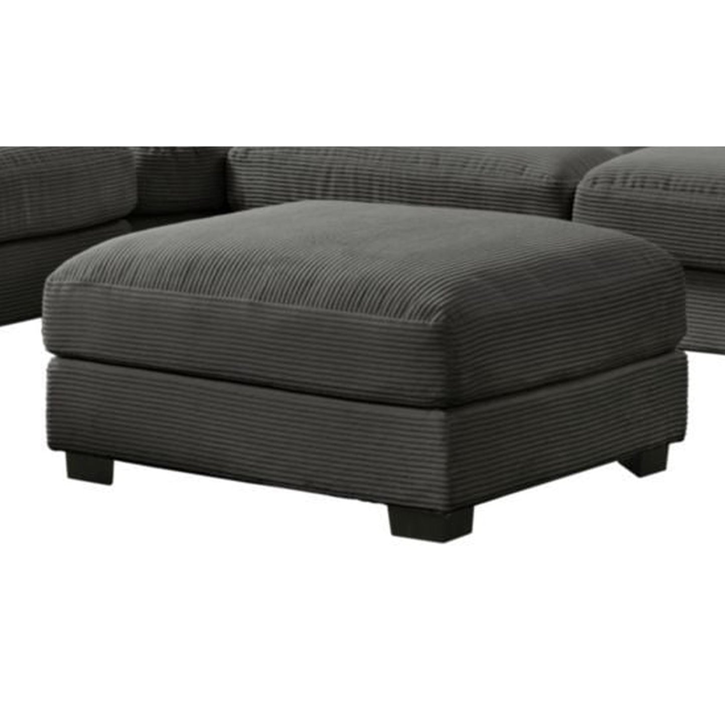 Arizona Ottoman in Charcoal SUPER SALE