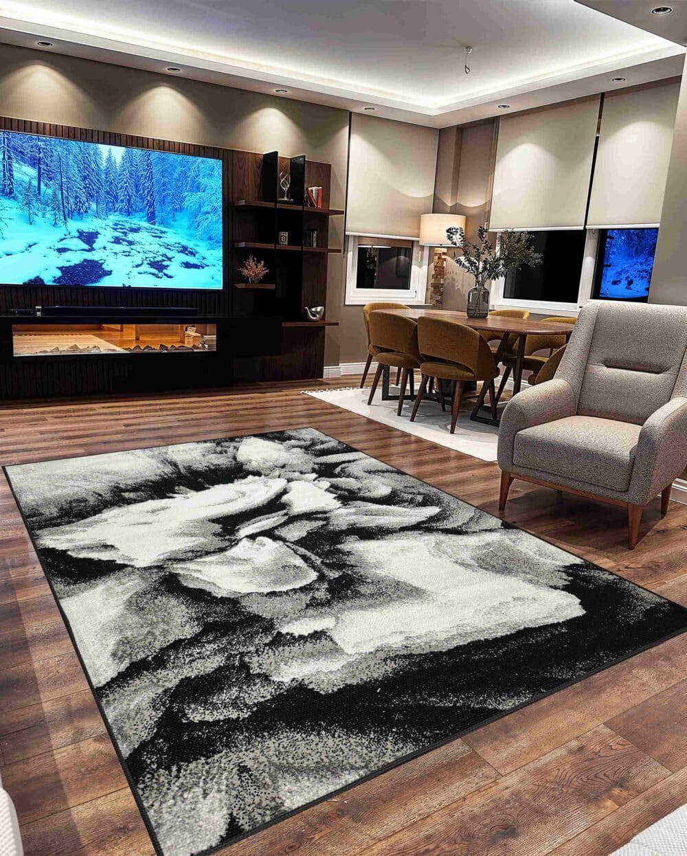 Marble 10050 Grey RUG
