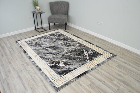 Marble 1042 Black RUG