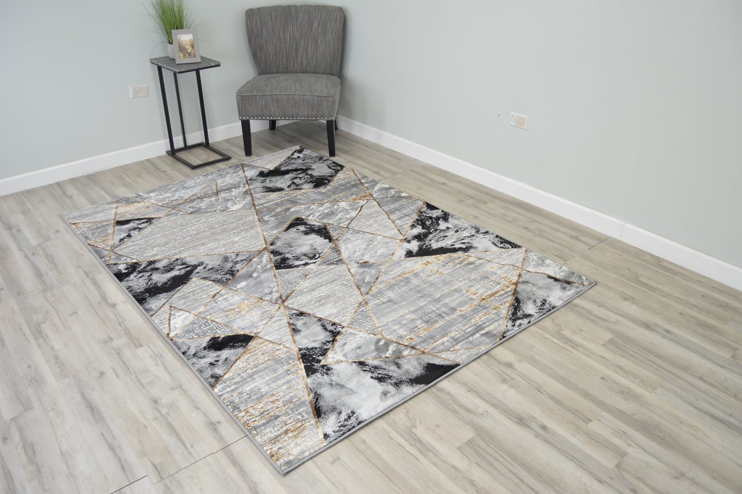 Marble 1043 Black RUG