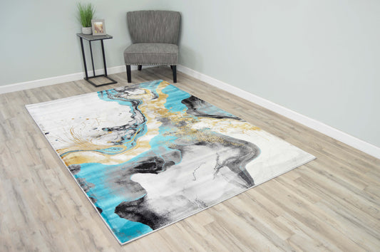 Contempo 1111 Turquoise  Rug