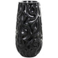 Fiber Glass Black Floor Vase