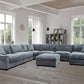 Arizona 6 PC Modular Sectional in Charcoal SUPER SALE