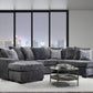 Galactic Charcoal Sectional