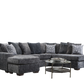 Galactic Charcoal Sectional