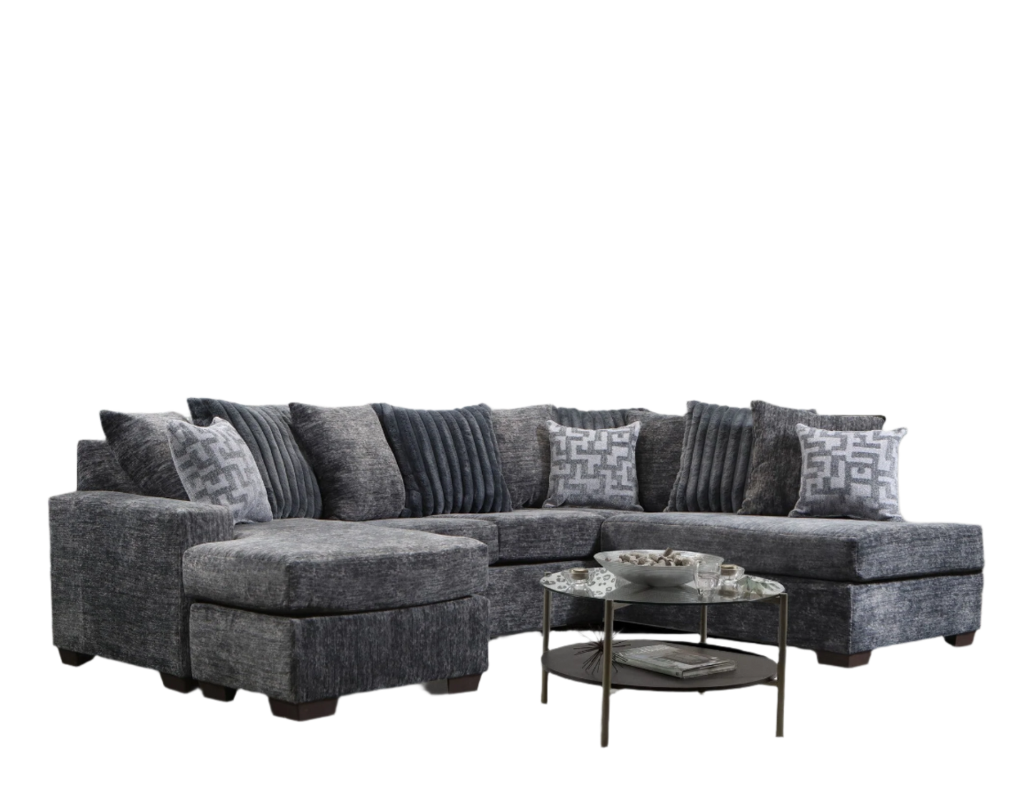 Galactic Charcoal Sectional