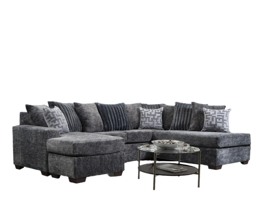 Galactic Charcoal Sectional