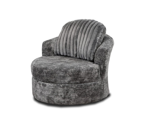 Galatic Charcoal Swivel Chair CLEARANCE