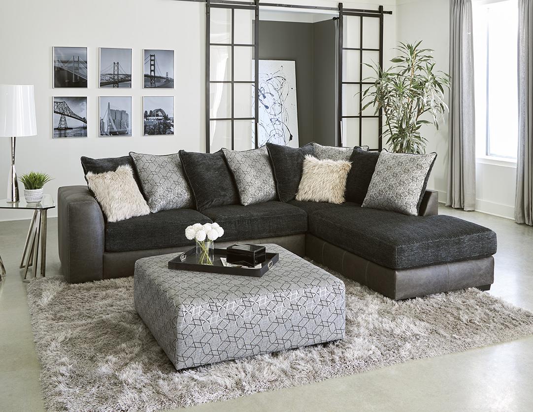 Zaftig Ebony  Sectional