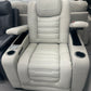 Top Grain Leather Match Cosmo Fog Zero Gravity Power  Recliner