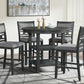 Amherst Table With 4 Chairs - (Counter Height or Dining Height Available)