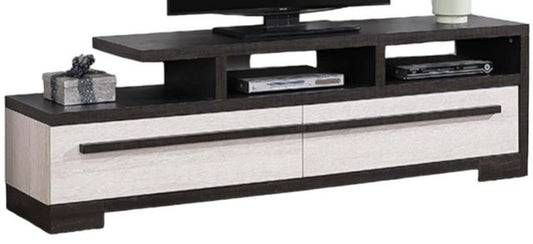 Remington Chalk/Ebony TV Stand