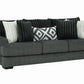 Gunmetal Sofa & Loveseat  CLEARANCE