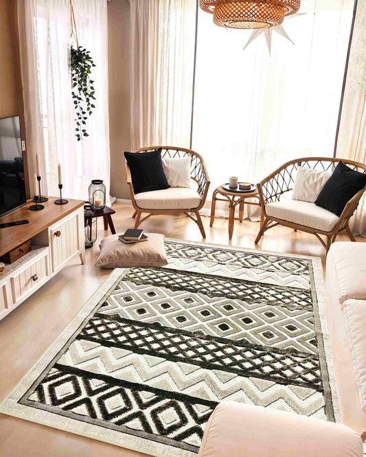 Tribal 5517 Grey RUG