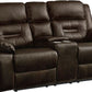 Crusader Toffee Reclining Sofa & Loveseat CLEARANCE