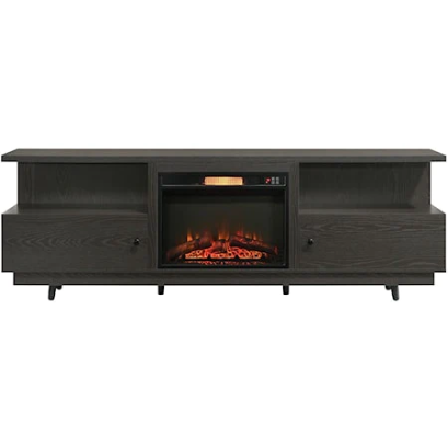 Hyler 78" Tv Stand with Heating Fireplace