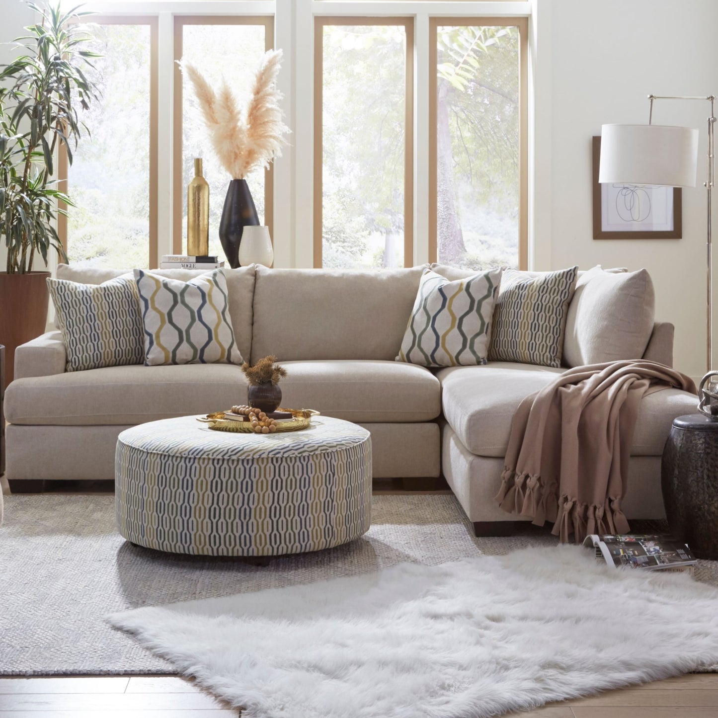 Tampa Cream Sectional