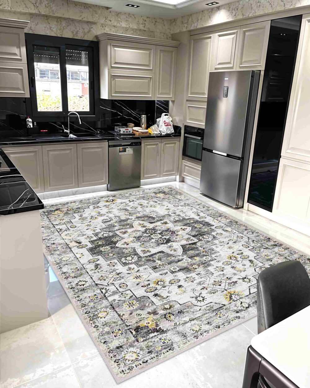 Sky Washable 7771 Grey RUG