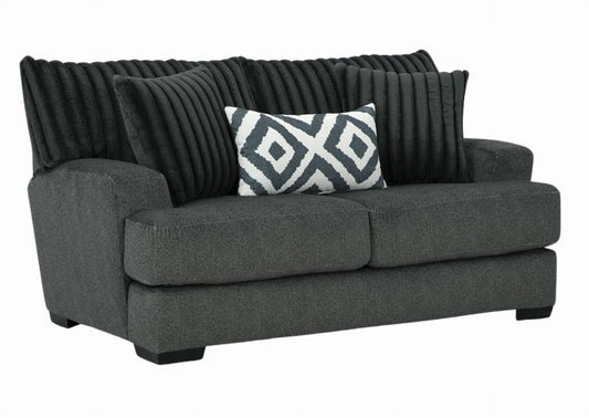 Gunmetal Loveseat CLEARANCE