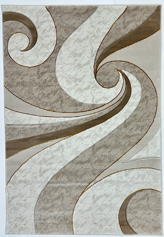 Orion Hand Carved 8877 Beige Rug