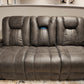 Cowboy Granite Manual Reclining Sofa and Glider Love