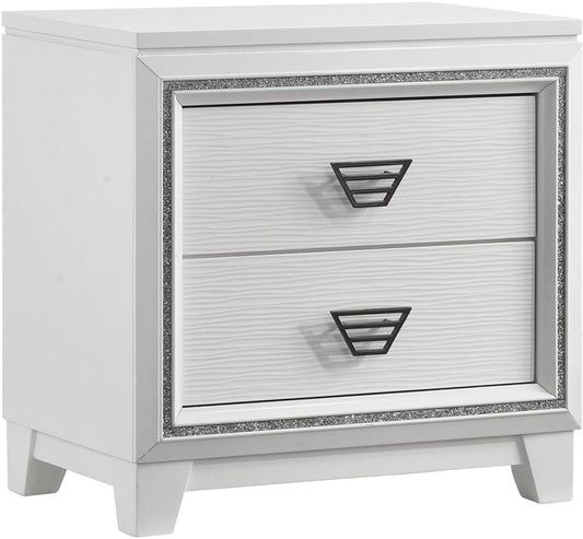 Moondance White Night stand