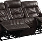 Trinidad Brown Power Dual Reclining Sofa