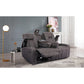 Cowboy Granite Manual Reclining Sofa and Glider Love CLEARANCE