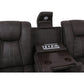 Cowboy Granite Manual Reclining Sofa and Glider Love CLEARANCE