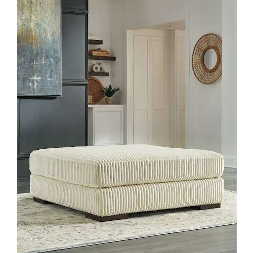 Dylan Cream Ottoman