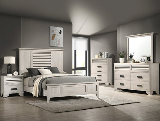 Sarter King Bedroom Set - Bed, Dresser, Mirror, 1 NightstaND
