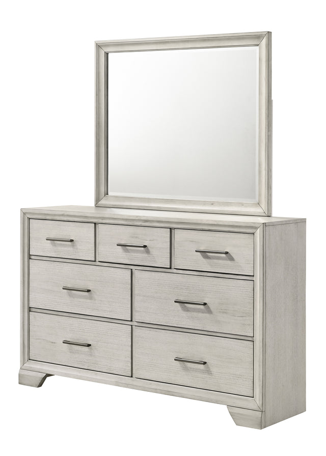 Jaymes Queen Bedroom Set - Bed, Dresser and Mirror