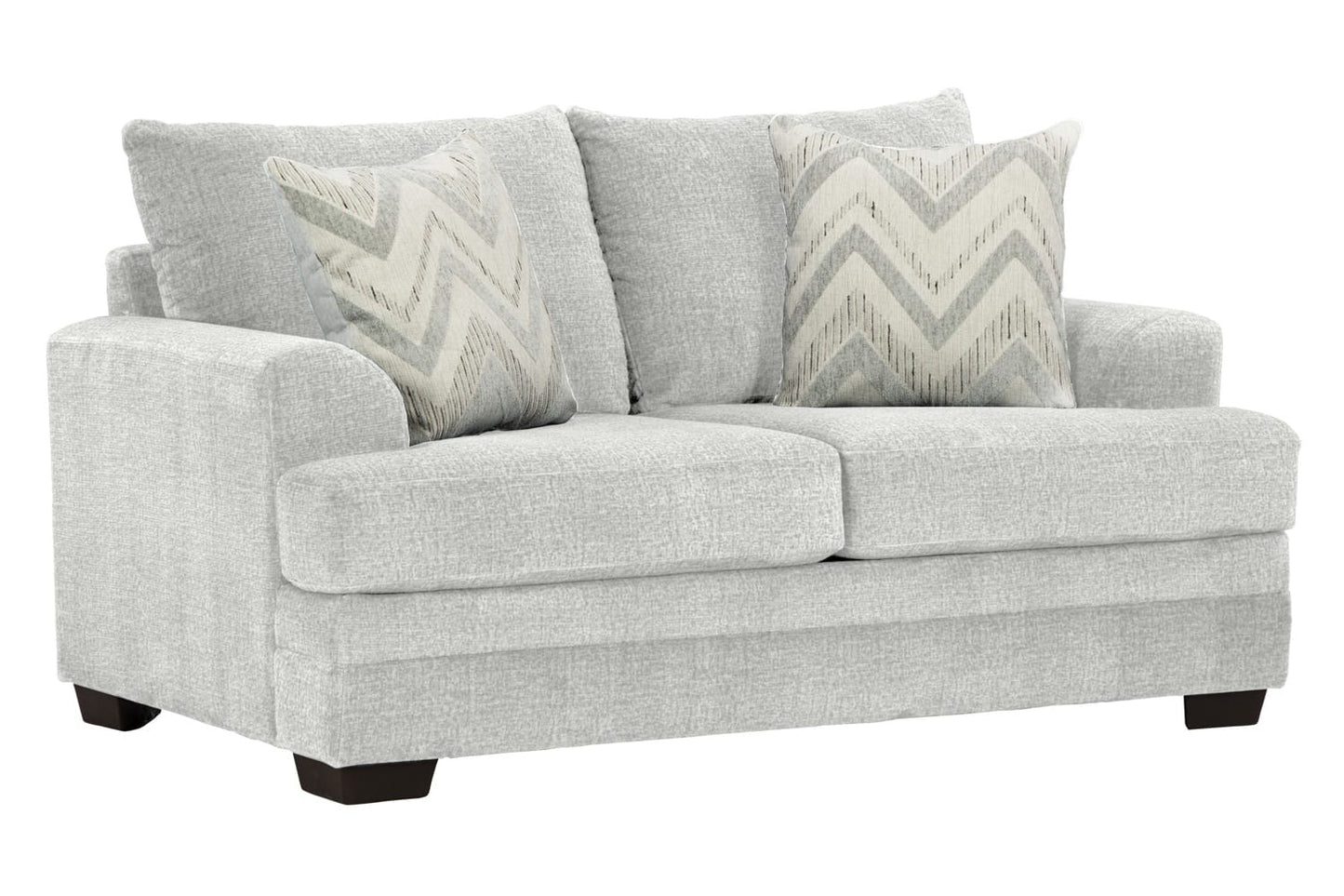 Pippa Light Gray Loveseat Only CLEARANCE